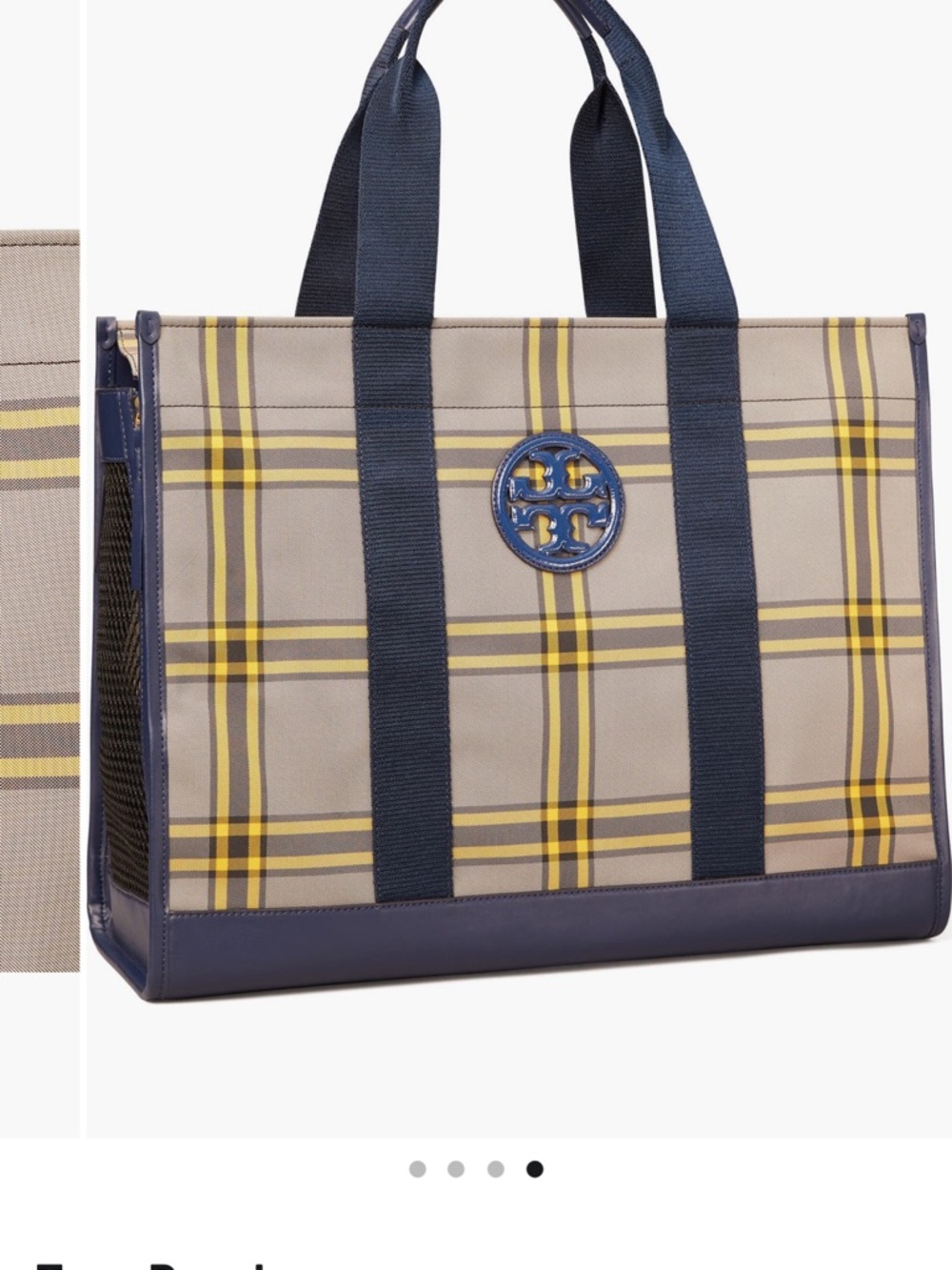NWT Tory Burch Navy Dog Carrier
